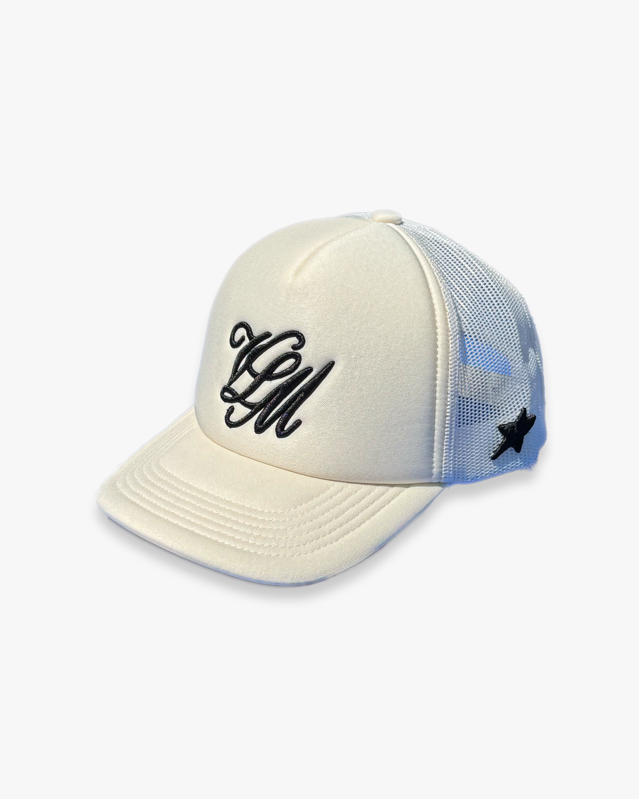 Mesh Trucker Hat Beige